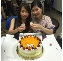 彩色复印机代理商--科颐之家家人农历4月同事生日温馨记